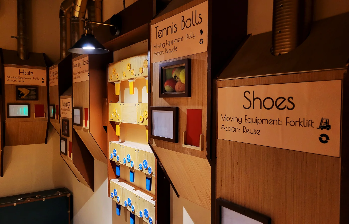 Part of the Sorting Machine in The Mezzanine